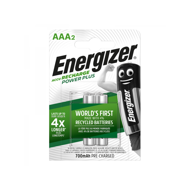 Energizer piles rechargeables