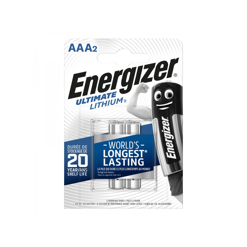Batterie Ministilo Energizer Ministilo Litio L92 Aaa Bl.2 Pile - - Esseshop  - Il tuo Partner in Informatica, PC e Networking