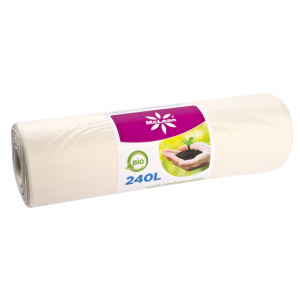 McLean biolagunevad prügikotid, 240l, 7tk/rull 