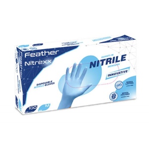 Disposable  Nitrile gloves 100 pcs, M