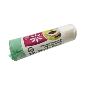 McLean Food Waste Bags, 25L, 15pcs/roll, 390x400x0,015mm