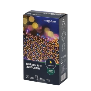 Prime Light cветовая цепь 100LED, 10M + 5м кабель