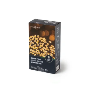 Prime Light patareitoitel valguskett 80LED, 2m, soe valge, katkine pakend