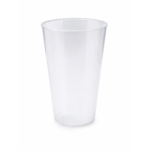 Korduvkasutatav joogitops 0,5L, plastik 20x masinpestav