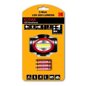 Kodak headlamp LED 300 + 3 AAA