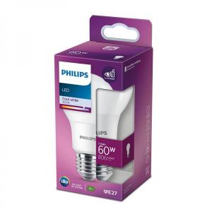 Philips LED лампа A60 7,5W E27 806lm 840 15000ч матовая