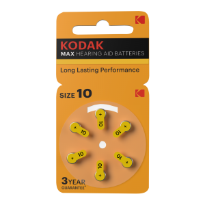  Аккумулятор для слуховых аппаратов Kodak P10, 4 шт.