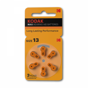  Аккумулятор для слуховых аппаратов Kodak P13, 6 шт.