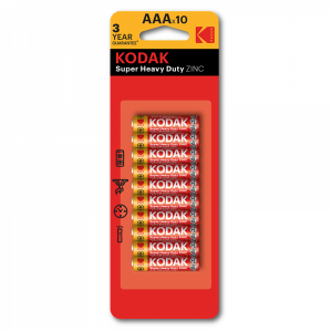 Super Heavy Duty, AAA  paristo, 10kpl