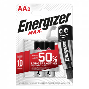 Energizer AA (LR6) Max leelispatarei, 2 tk/bl