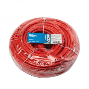 Power Удлинительный кабель 50м красный 1,5 мм