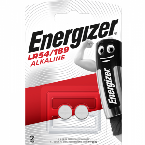 Energizer LR54/189, 1,5V alkaline battery, 2,pcs/bl