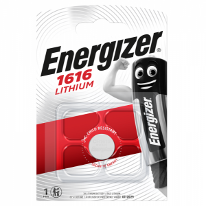 Energizer, CR1616, litiumparisto, 3V