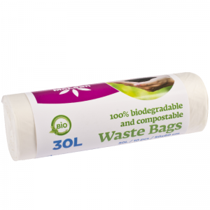 McLean Food Waste Bags, 30L, 10pcs/roll