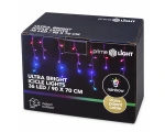 LED valguskardin Vikerkaar, 90x70cm, 36LED, vikerkaar