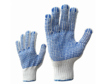 McLean White elastic nylon work gloves, palm covered with  polyurethane, in the plastic bag with hanger, XL