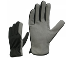 McLean Grey elastic nylon work gloves, palm coated polyurethane, in a plastic bag with hanger, XXL