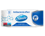 Smile antibakteeriset kosteat pyyhket pantenooli, 60 kpl/pk