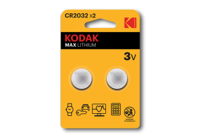 Kodak Литиевая батарейка CR1632, 2 шт