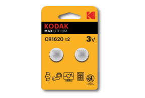 Kodak Max lithium CR1620, 2pcs