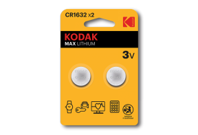 Kodak Литиевая батарейка CR1616, 2 шт