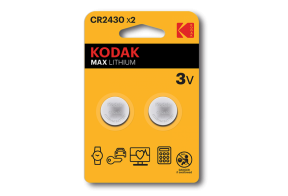 Kodak Max liitiumparisto CR1620, 2kpl