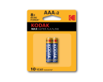 Kodak Max alakline AAA patareid, (2tk)