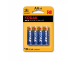 Kodak Max alkaline AA patareid, 4tk
