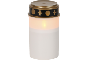 LED Grave candle 12cm, 1pcs