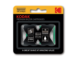 Kodak Ultra Prem Razor 5 metal handle 5 blade x4refill