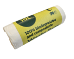 McLean Food Waste Bags, 20L, 10pcs/roll, 460x540x0,020mm