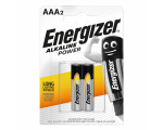 Energizer AAA (LR03) Power alk.battery, 2 pcs/bl