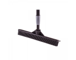 McLean-Prof rubber floor brush with telescopic rubber handle
