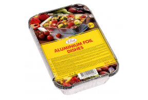 Elise aluminium foil dishes 0,5 L, 8 pcs