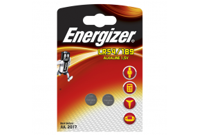 Energizer LR54/189, 1,5V alkaline battery, 2,pcs/bl